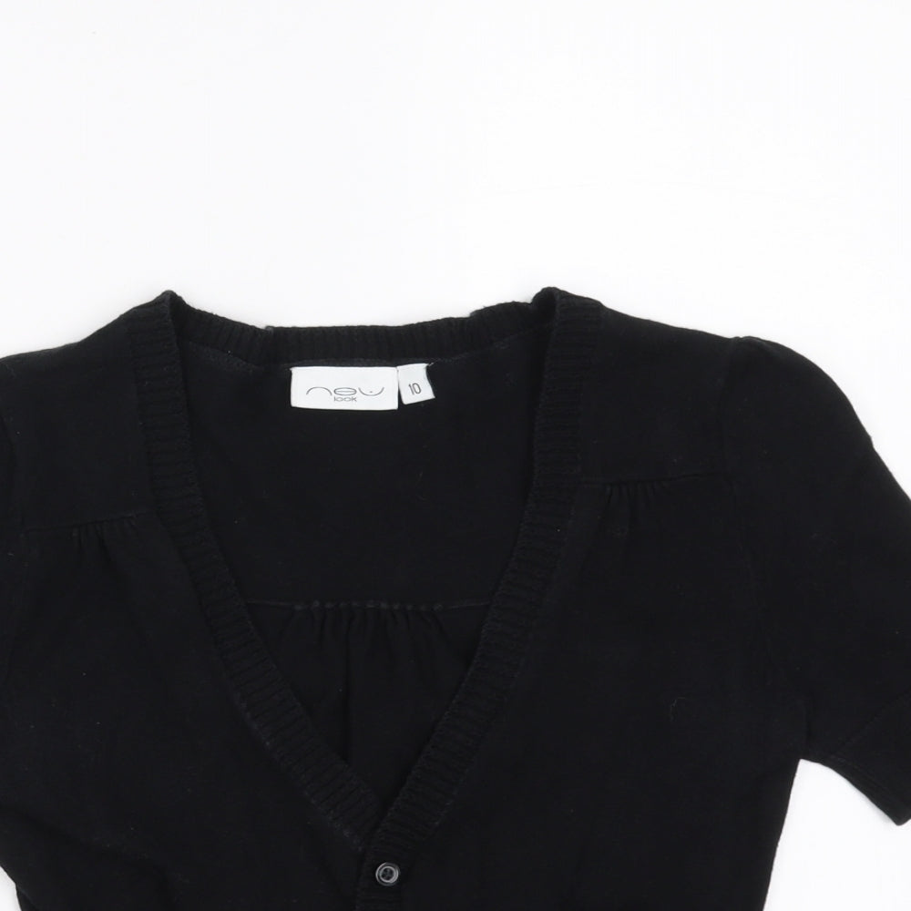 New Look Womens Black   Cardigan Jumper Size 10