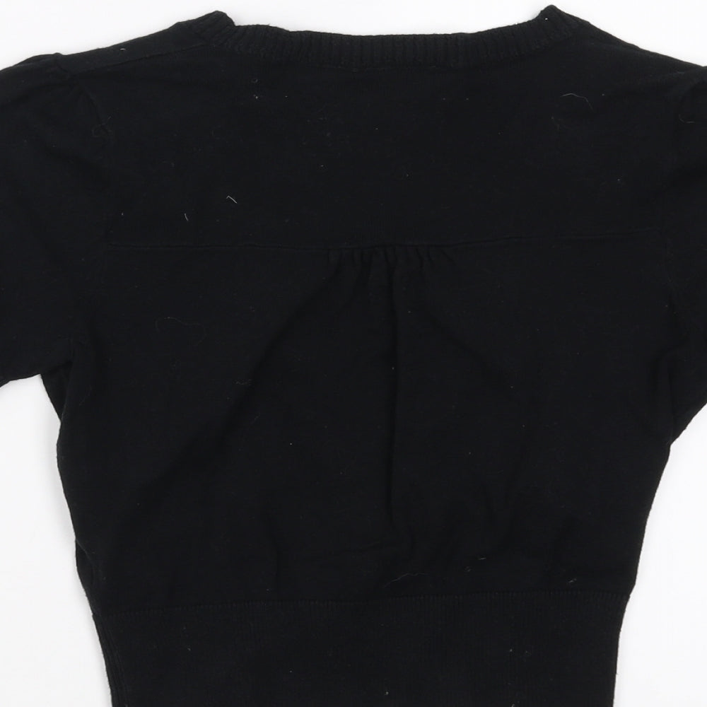 New Look Womens Black   Cardigan Jumper Size 10