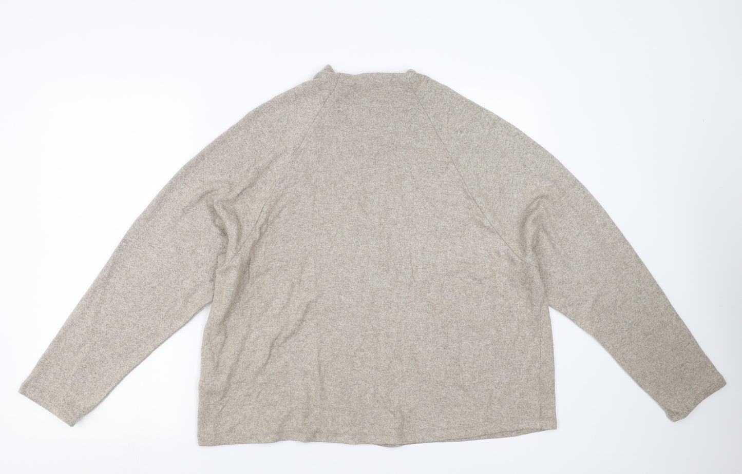 H&M Womens Beige   Pullover Jumper Size M