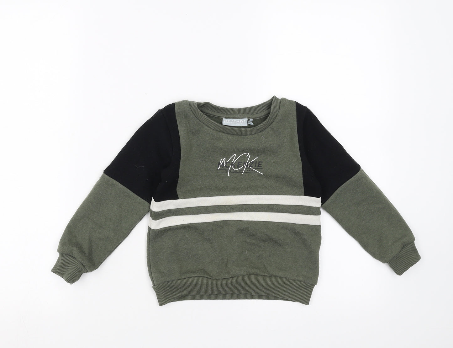 McKenzie Boys Green   Pullover Sweatshirt Size 4-5 Years