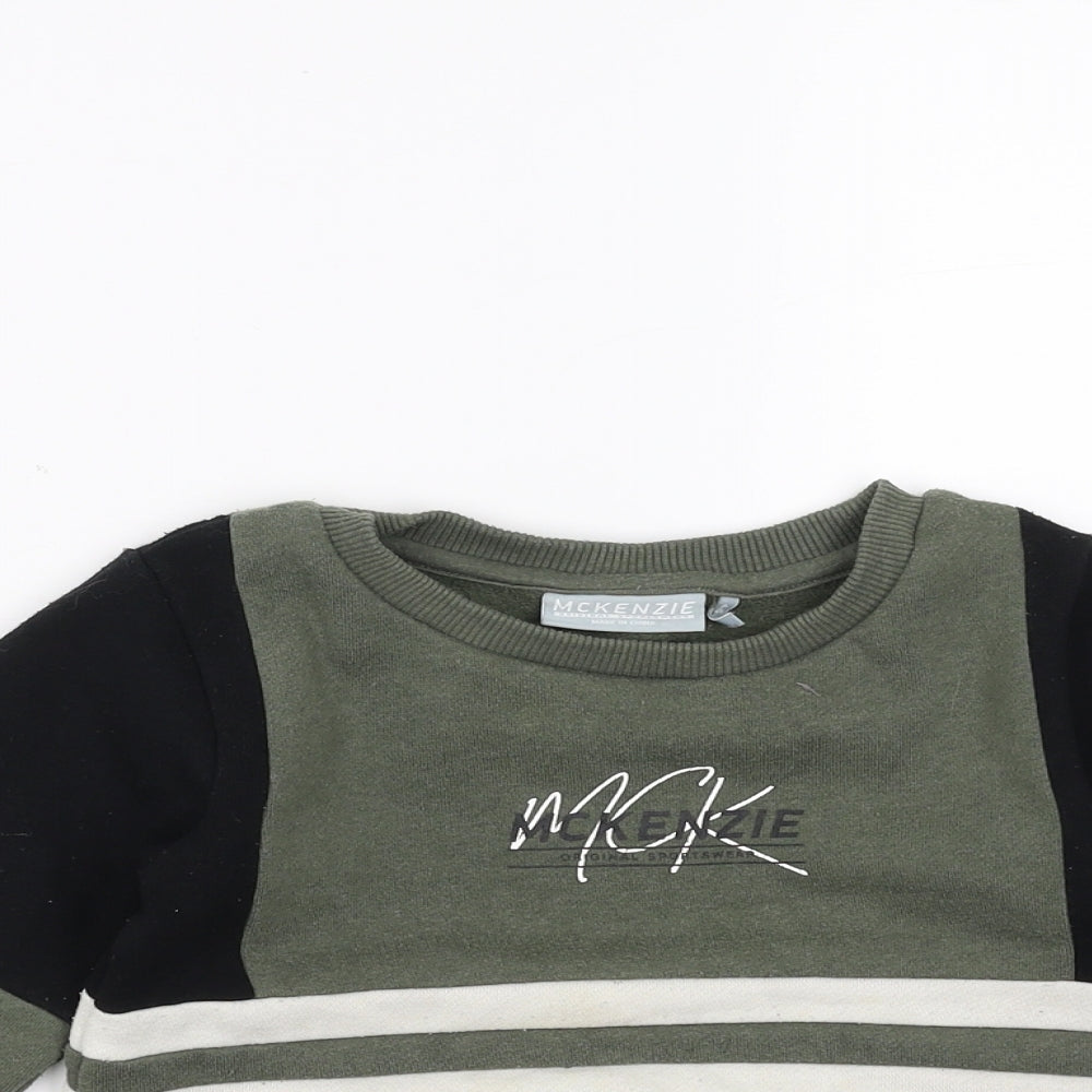 McKenzie Boys Green   Pullover Sweatshirt Size 4-5 Years