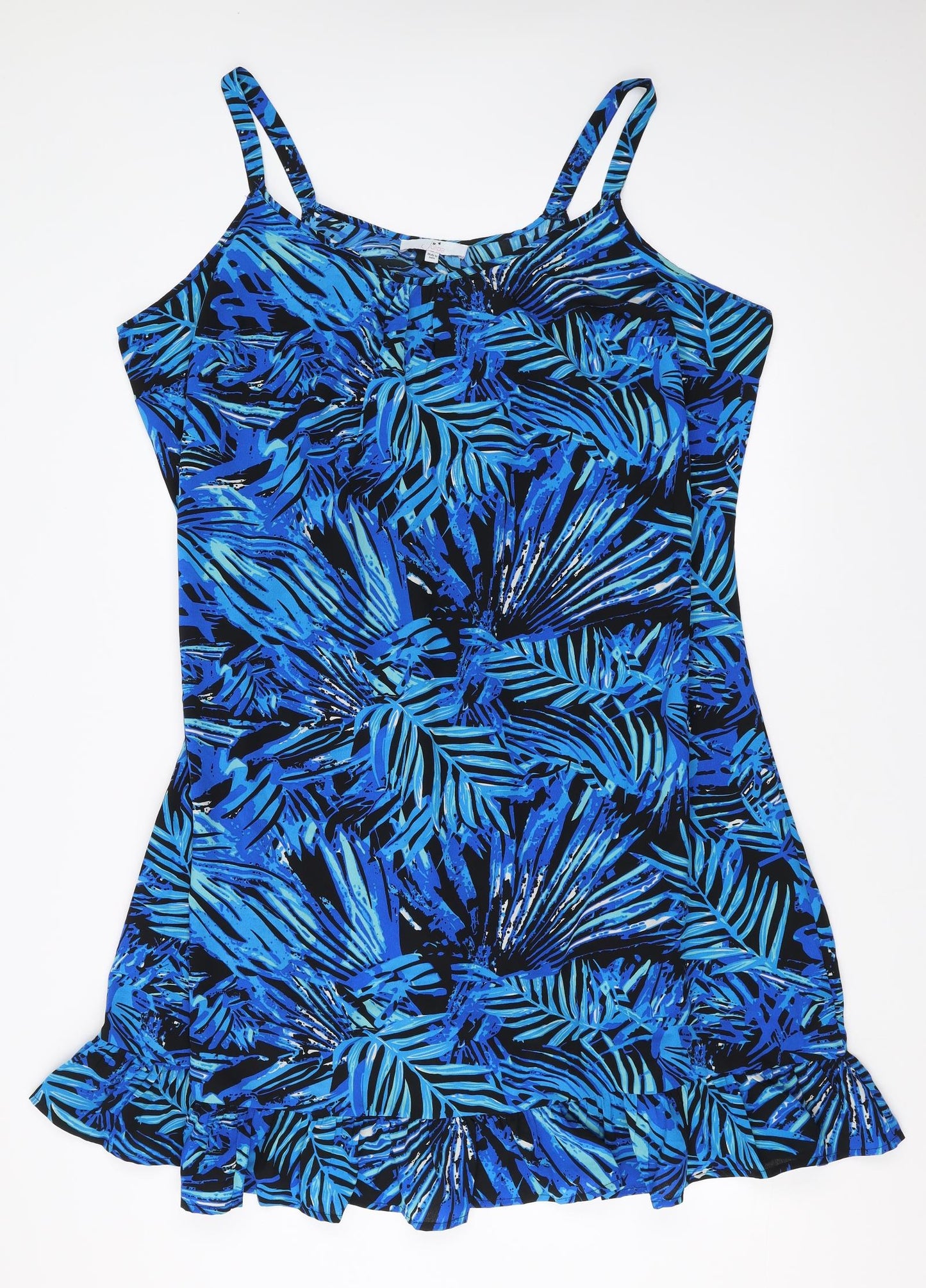 julipa Womens Blue Geometric  Trapeze & Swing  Size 26