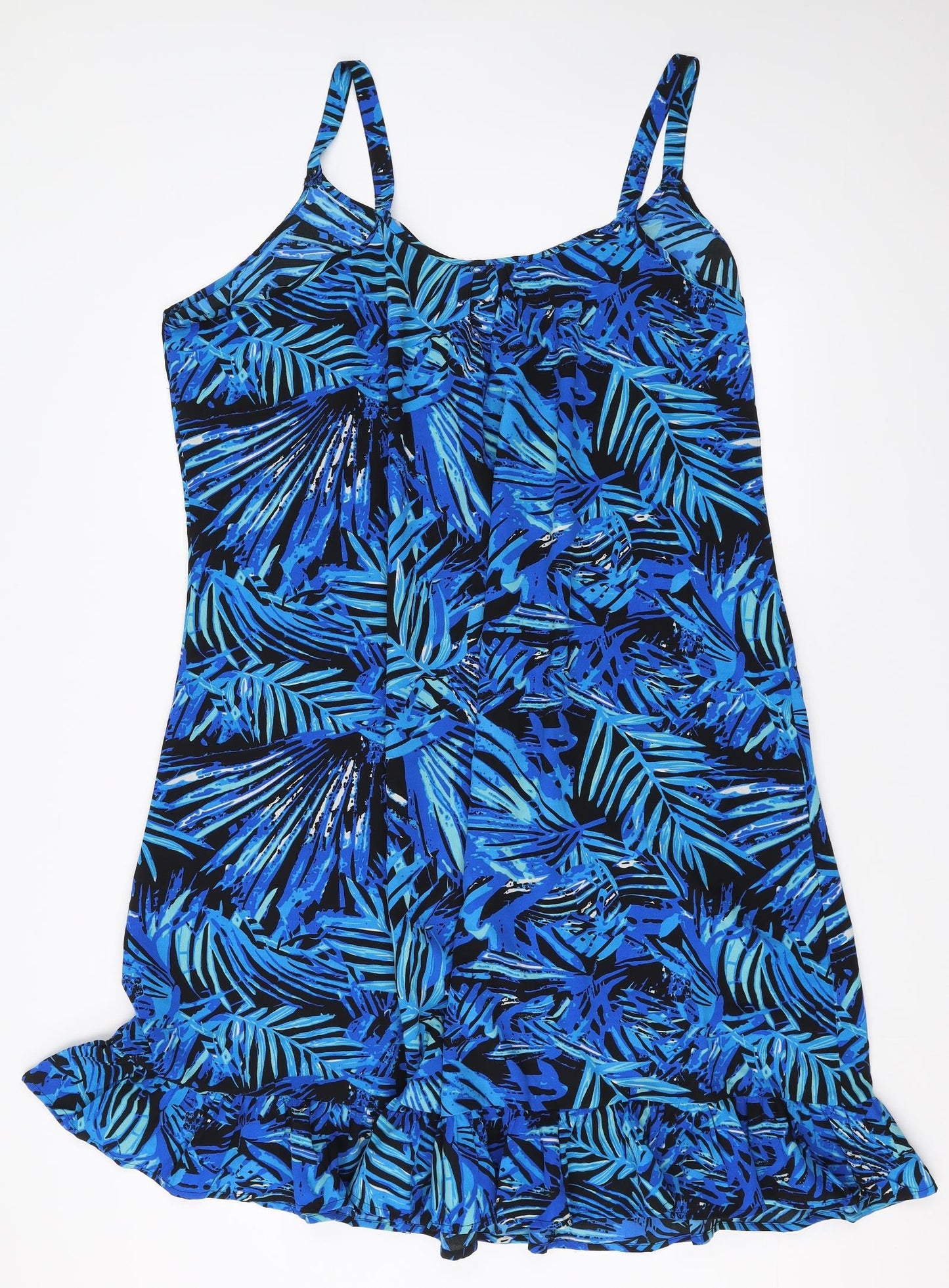 julipa Womens Blue Geometric  Trapeze & Swing  Size 26