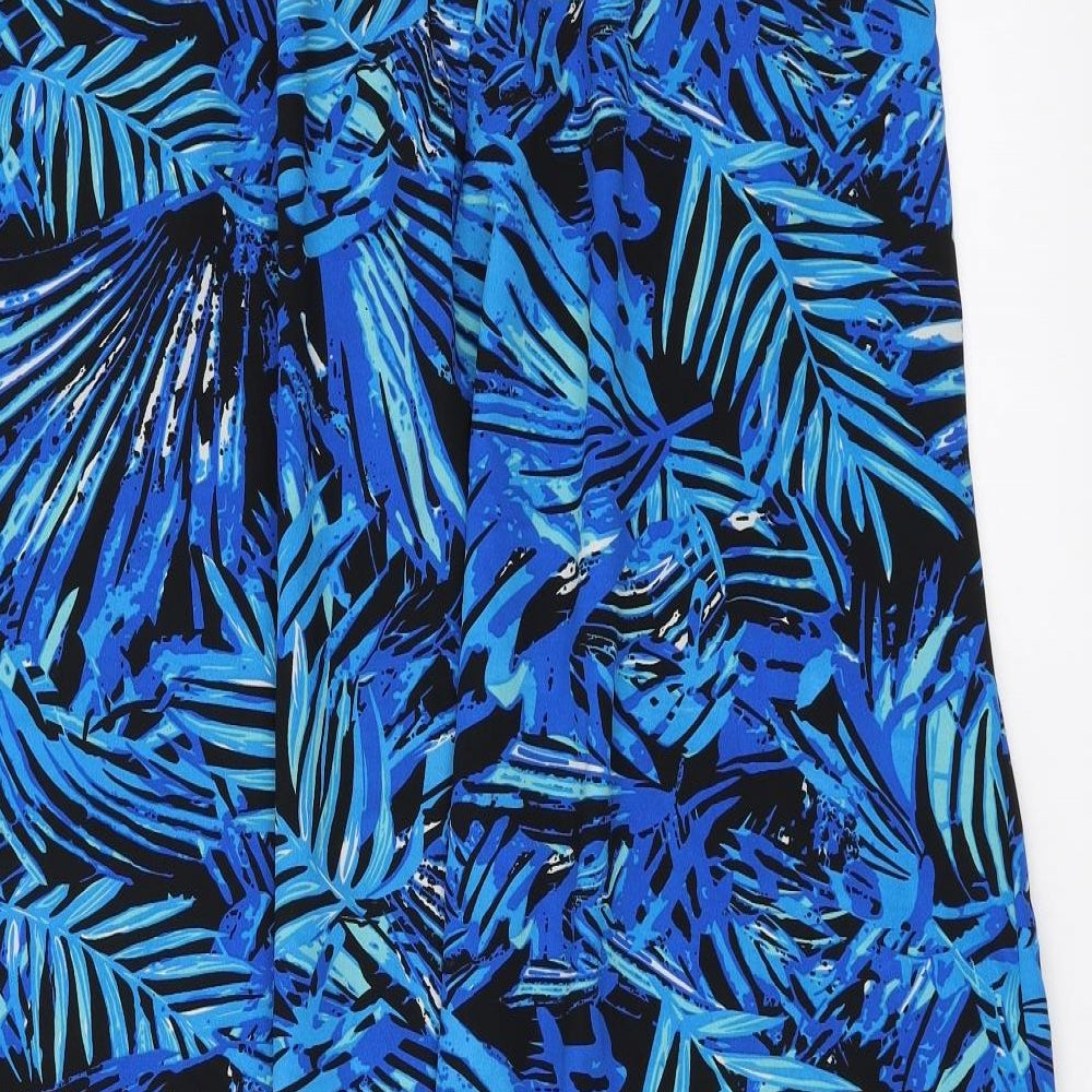 julipa Womens Blue Geometric  Trapeze & Swing  Size 26