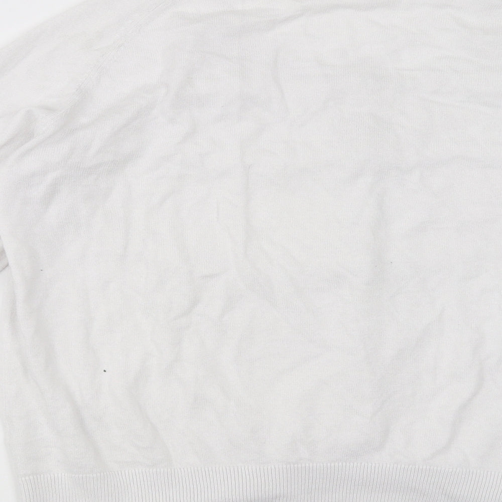 Sainsburys Womens White   Cardigan Jumper Size 16