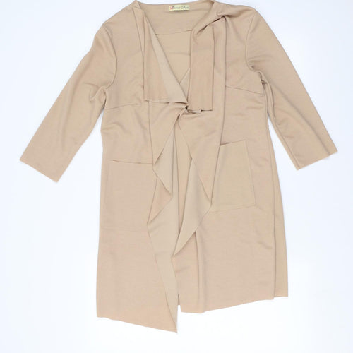 Cameo rose Womens Beige   Cardigan Jumper Size 14