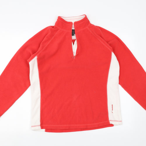 Mountain Life Womens Red   Pullover Jumper Size 12