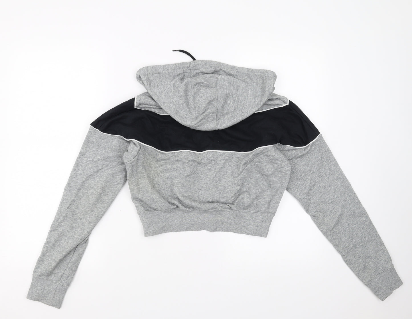 Nike Womens Grey   Pullover Hoodie Size XS  - cropped