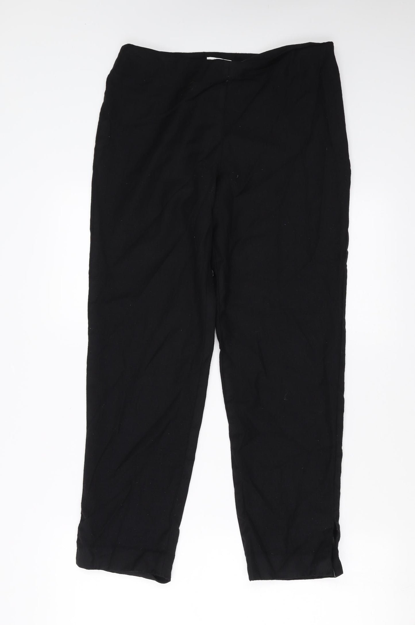 Gunex Womens Black   Trousers  Size 12 L27 in
