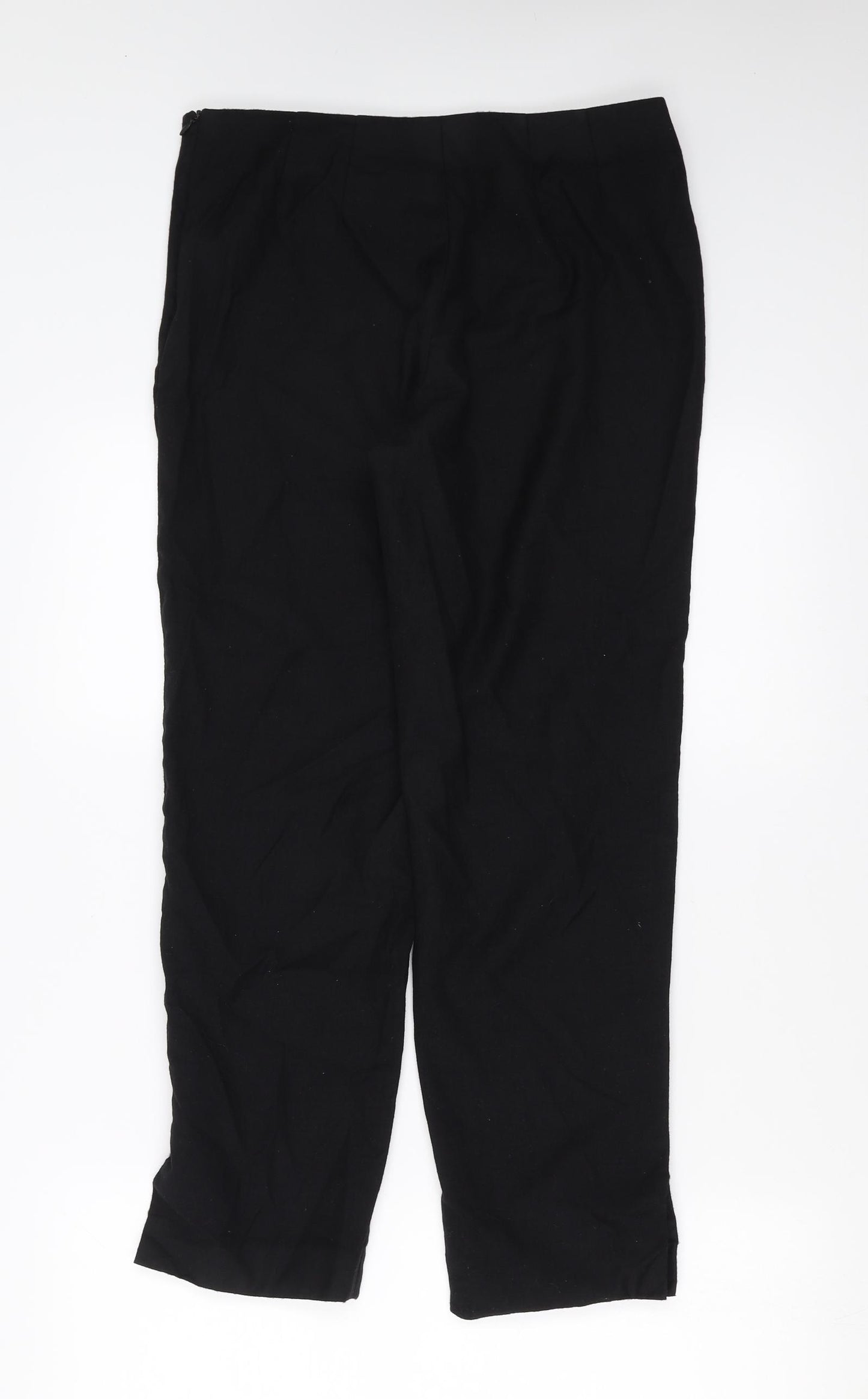 Gunex Womens Black   Trousers  Size 12 L27 in