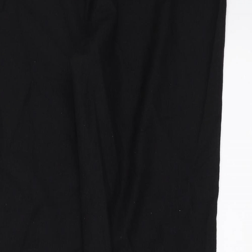 Gunex Womens Black   Trousers  Size 12 L27 in