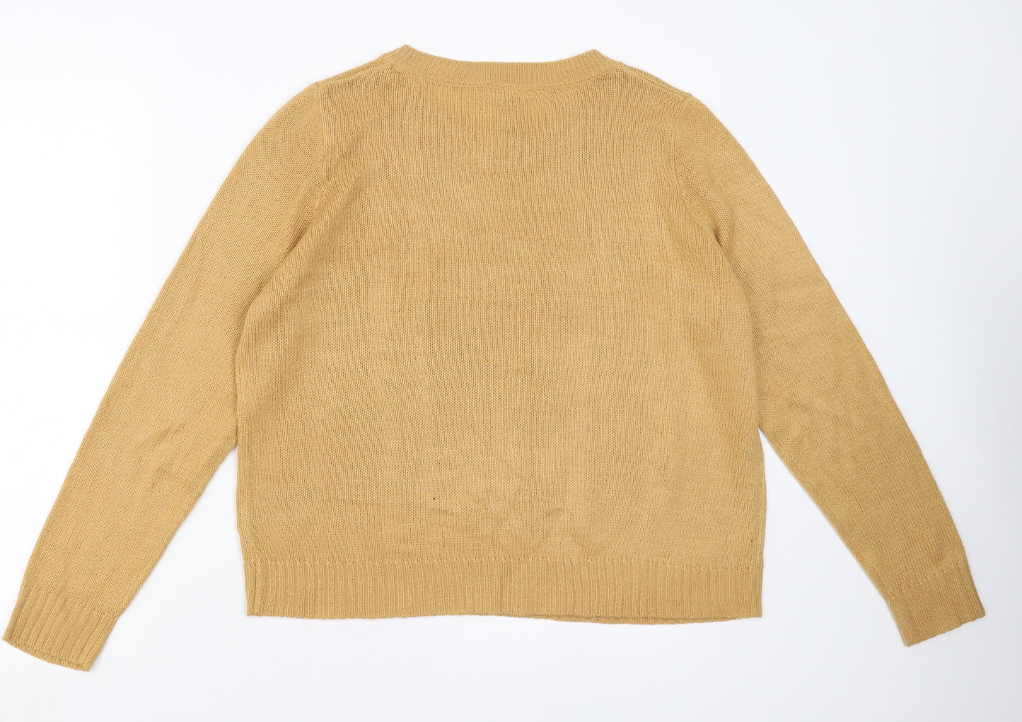 Divided by H&M Womens Beige   Pullover Jumper Size L