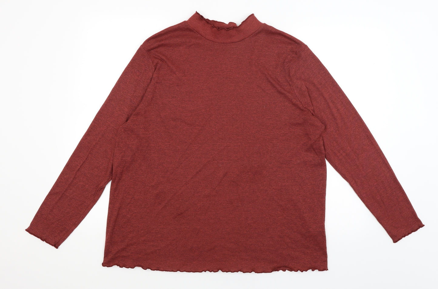 TU Womens Red   Basic T-Shirt Size 24