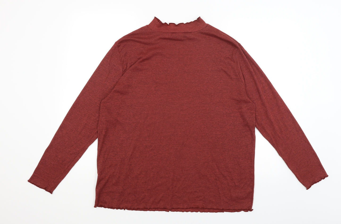 TU Womens Red   Basic T-Shirt Size 24