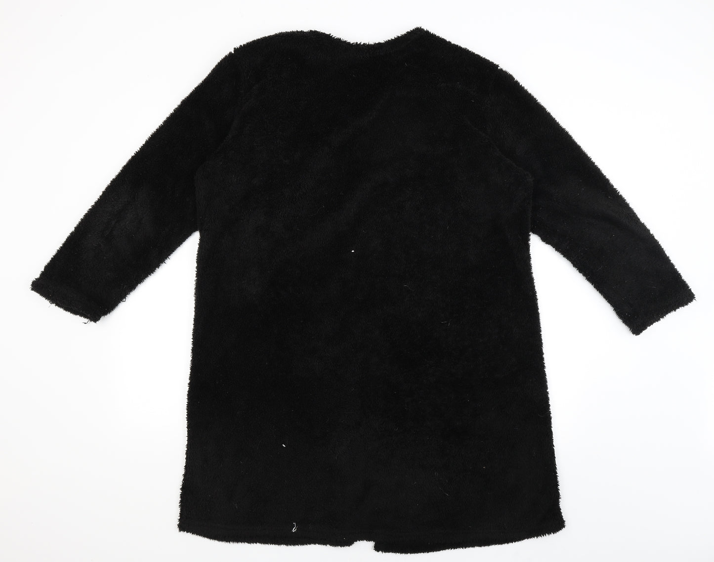 Preworn Womens Black   Wrap Jumper Size L
