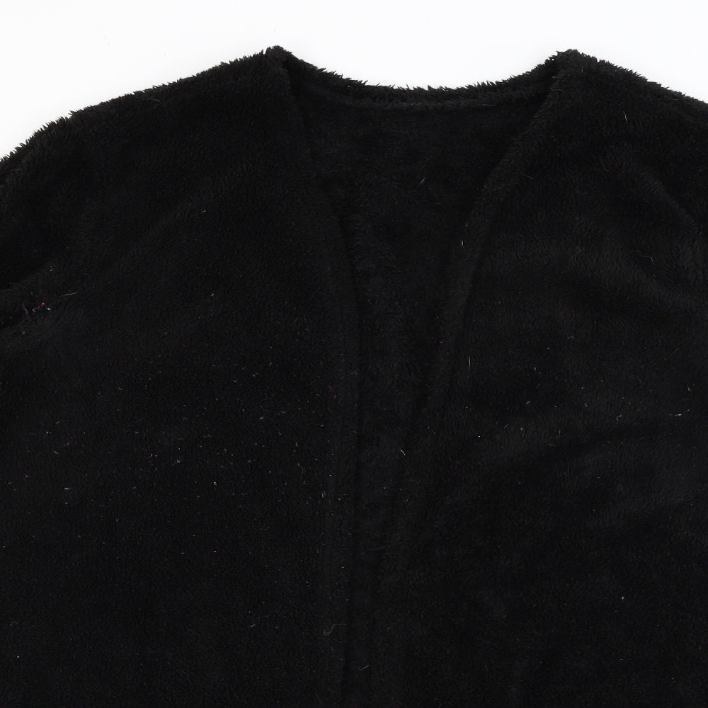 Preworn Womens Black   Wrap Jumper Size L