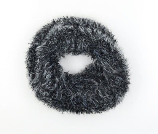 Front view of Preworn women’s blue scarf