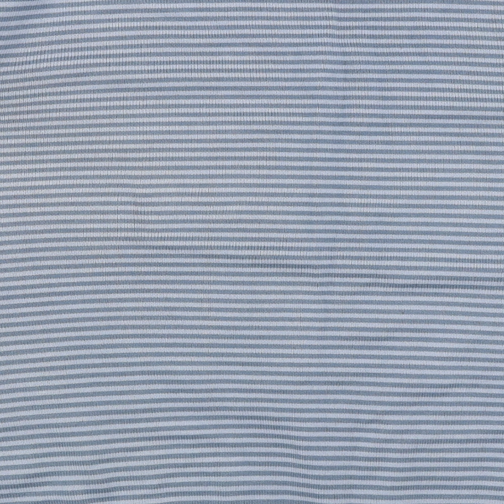 Blue Harbour Mens Blue Striped  Pullover Jumper Size XL