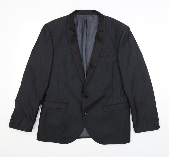 NEXT Mens Black Jacket Blazer Size L
