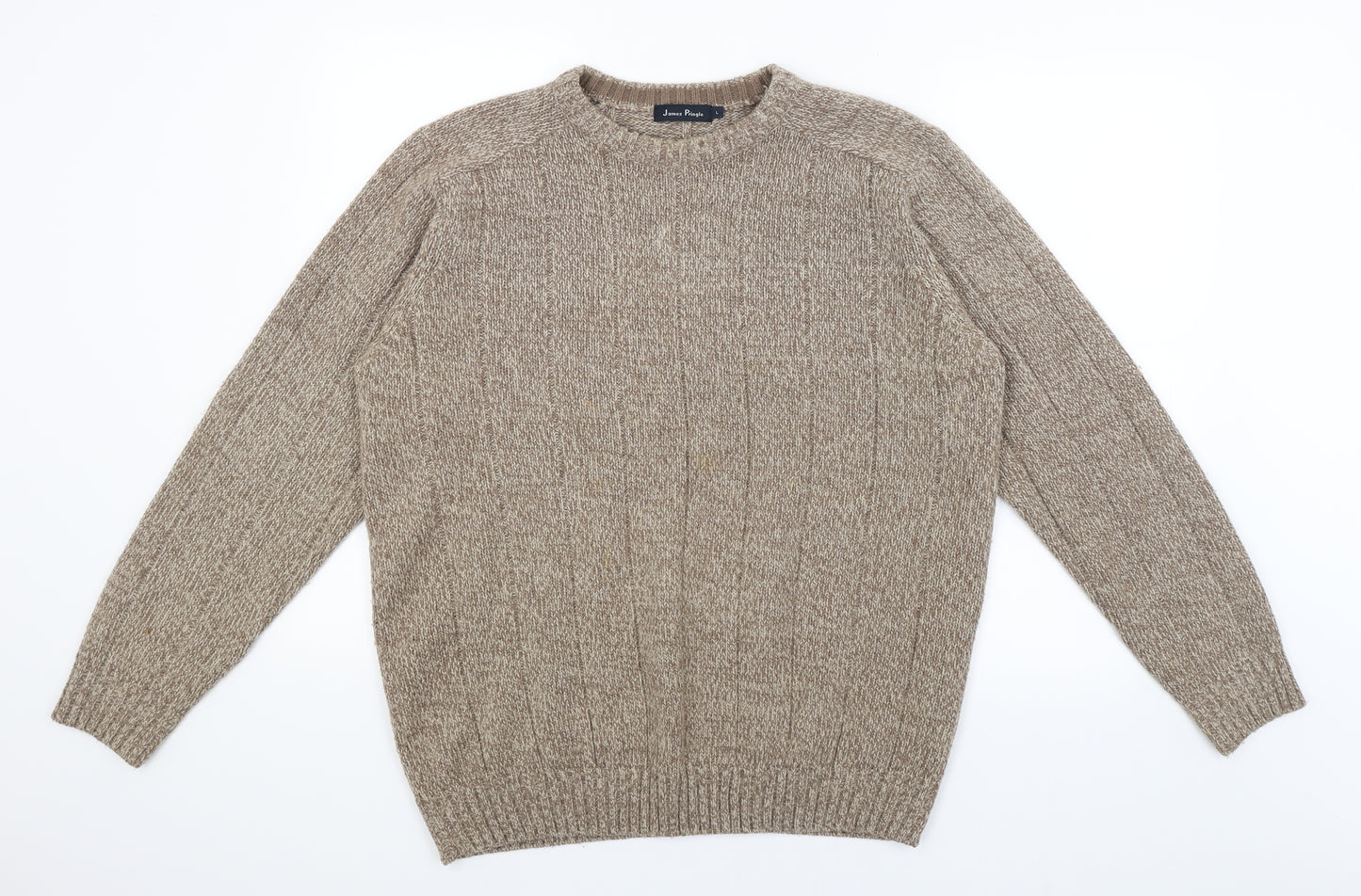 James Pringle Mens Brown   Pullover Jumper Size L