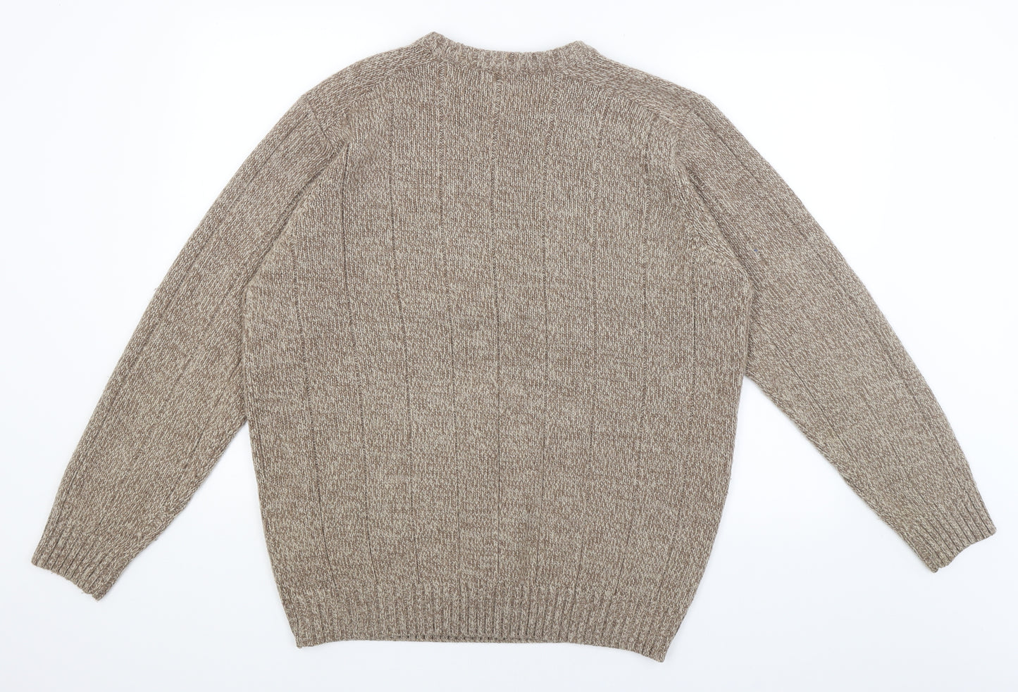 James Pringle Mens Brown   Pullover Jumper Size L