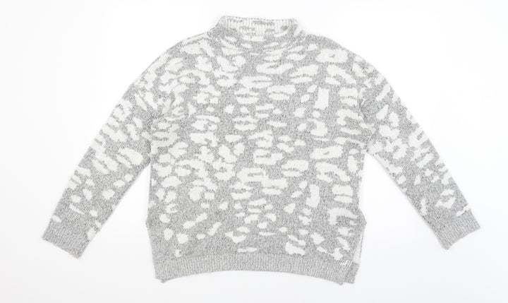 F&F Womens Grey Pullover Jumper Size 14