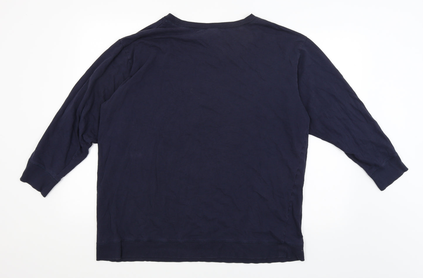 H&M Womens Blue   Pullover Jumper Size L  - Cozy