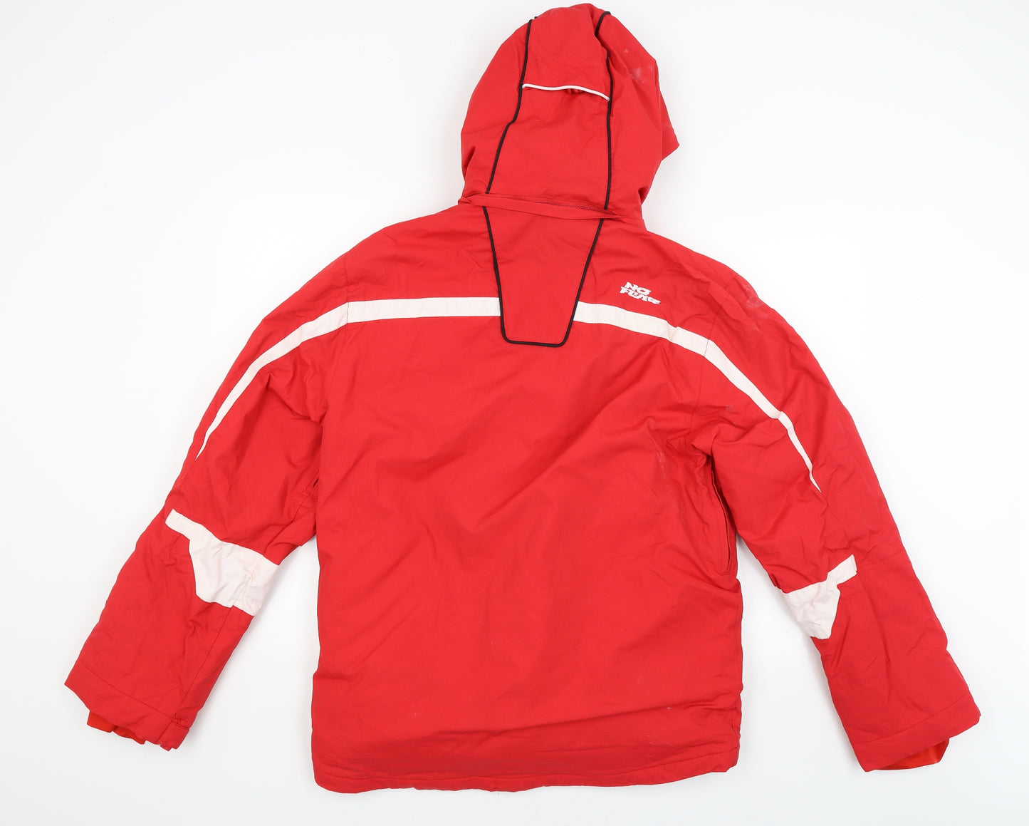 No Fear Mens Red   Windbreaker Coat Size L