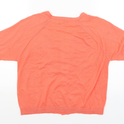 F&F Womens Orange   Wrap Jumper Size 14