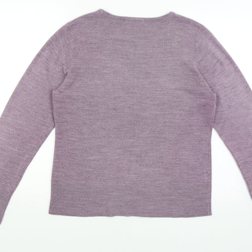 Papaya Womens Purple   Pullover Jumper Size 16
