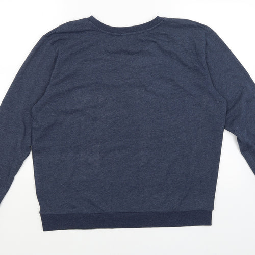 Divided Mens Blue   Pullover Jumper Size L