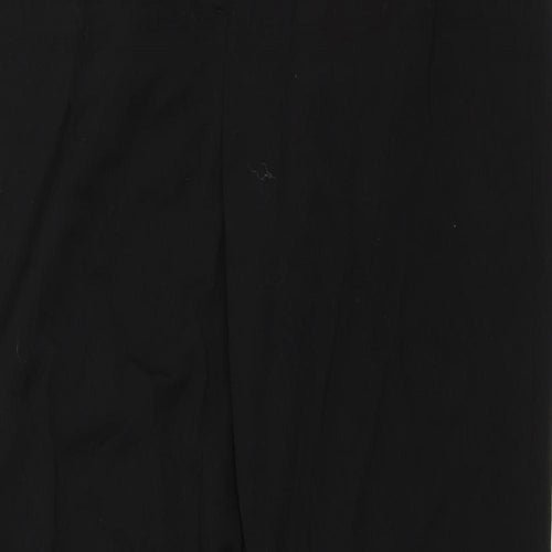 Preworn Womens Black   Trousers  Size 10 L30 in