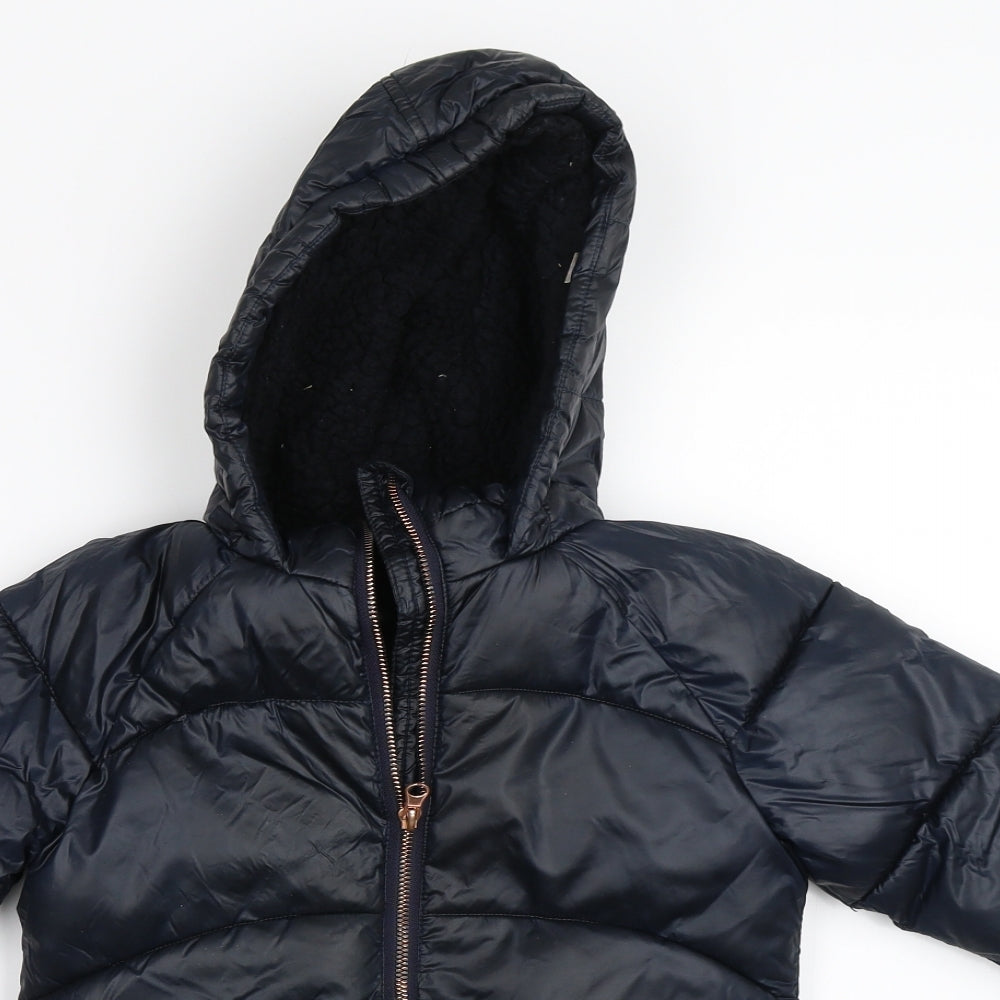 NEXT Boys Blue   Puffer Jacket Coat Size 4 Years