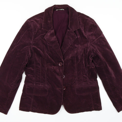 Marks and Spencer Womens Purple   Jacket  Size 14