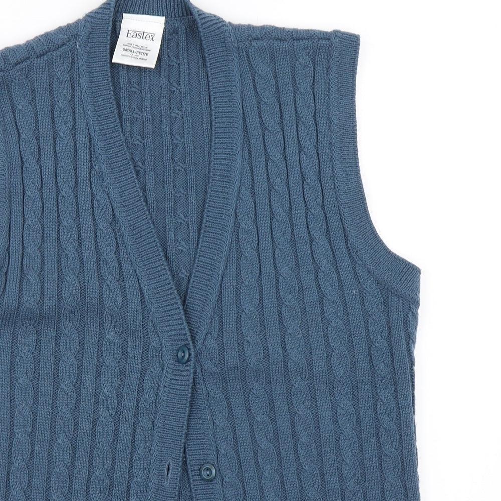 Eastex Womens Blue   Cardigan Jumper Size S
