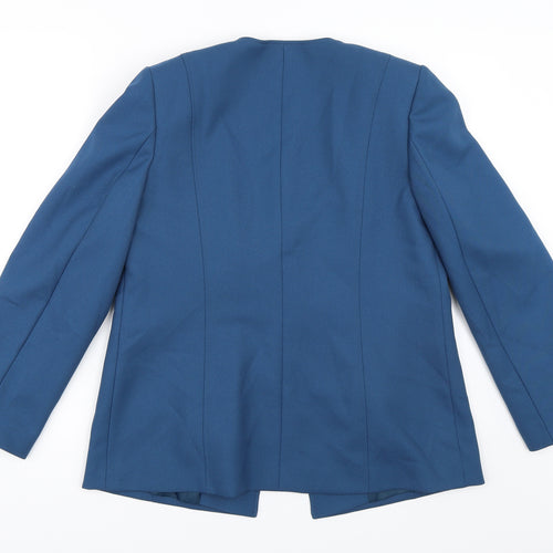 Eastex Womens Blue   Overcoat Coat Size 10