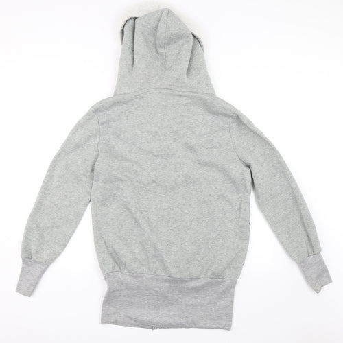 Preworn Womens Grey   Full Zip Hoodie Size 2XL