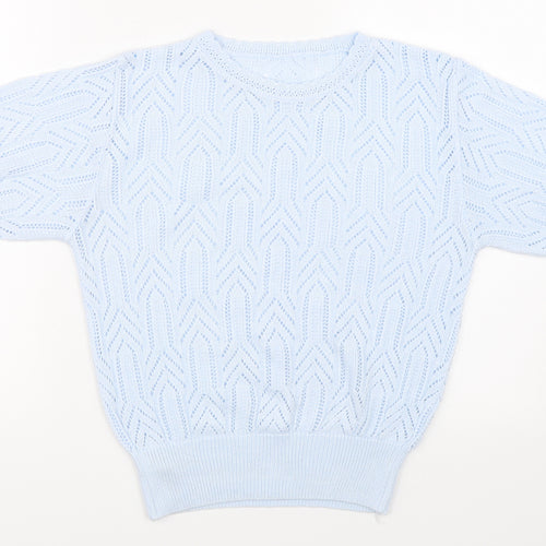 Marks and Spencer Womens Blue   Pullover Jumper Size 10