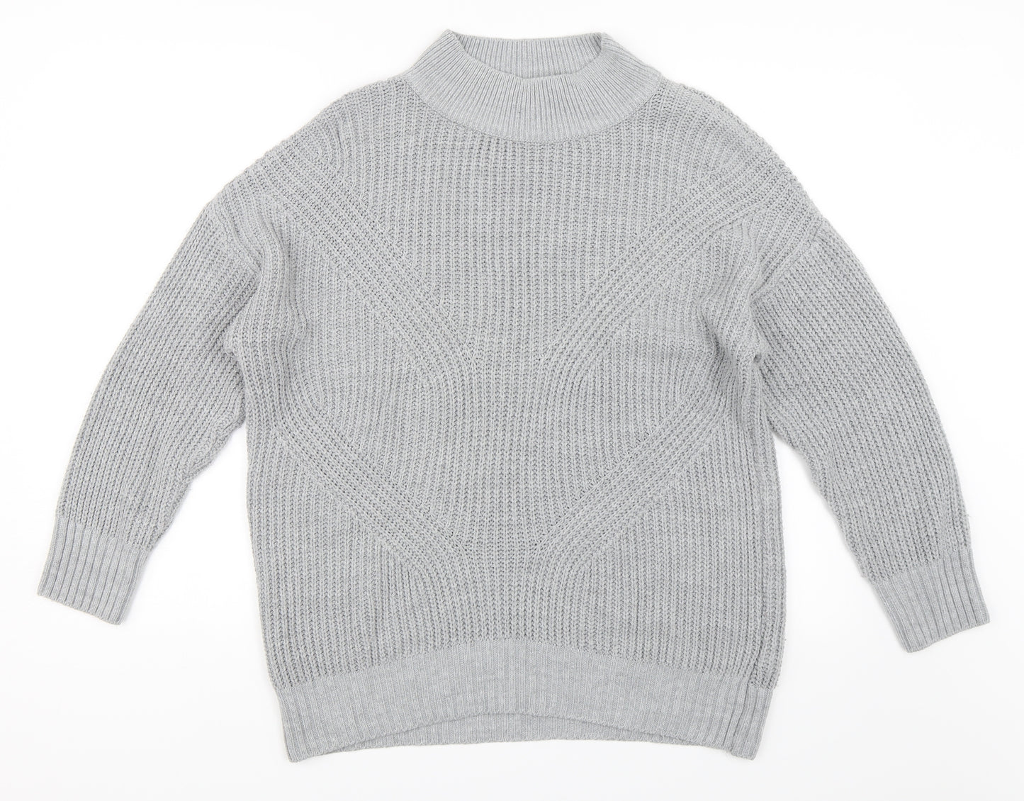 Primark Womens Grey   Pullover Jumper Size M