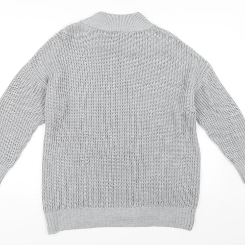 Primark Womens Grey   Pullover Jumper Size M