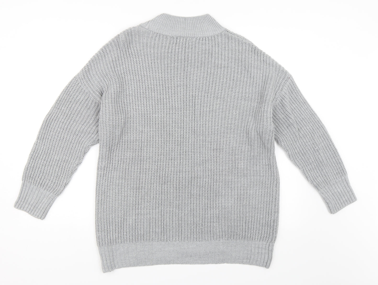 Primark Womens Grey   Pullover Jumper Size M