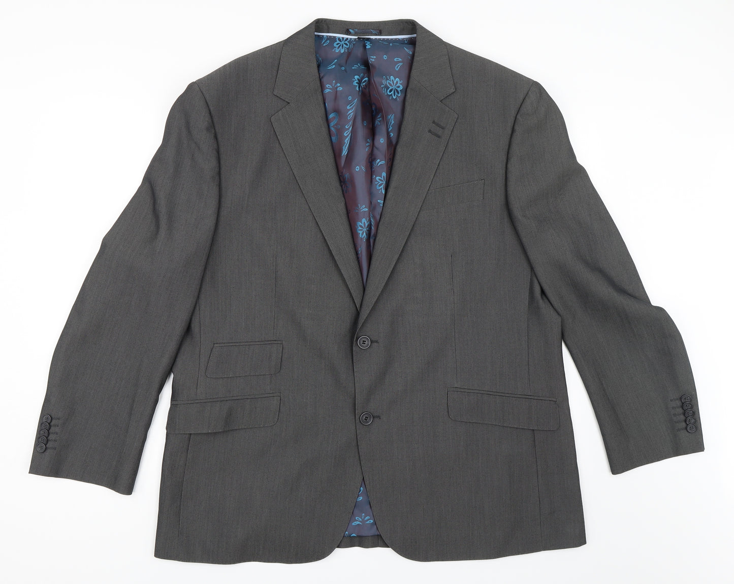 Jacamo Mens Grey   Jacket Blazer Size 46