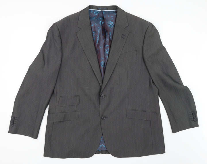 Jacamo Mens Grey   Jacket Blazer Size 46
