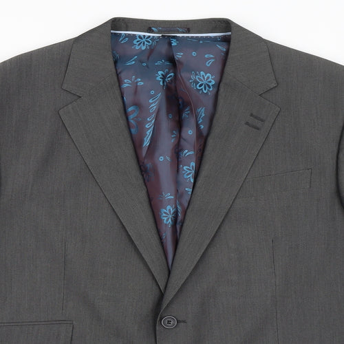 Jacamo Mens Grey   Jacket Blazer Size 46