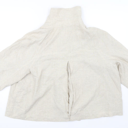 Kaleidoscope Womens Beige   Jacket  Size 14