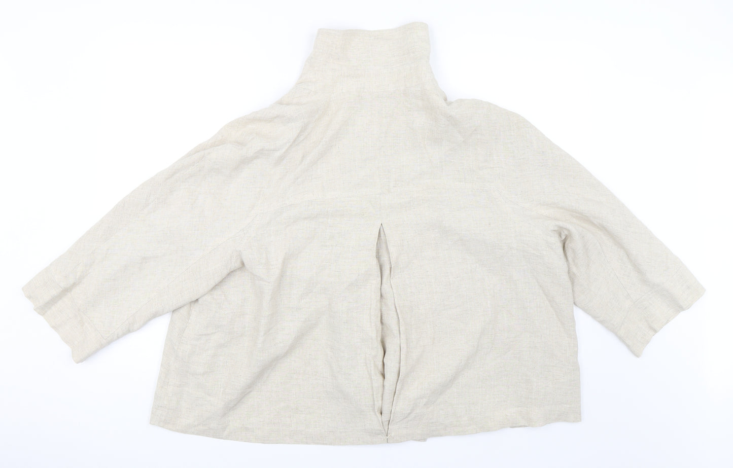 Kaleidoscope Womens Beige   Jacket  Size 14