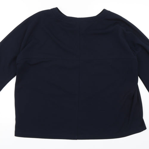 NEXT Womens Blue   Basic Blouse Size 14