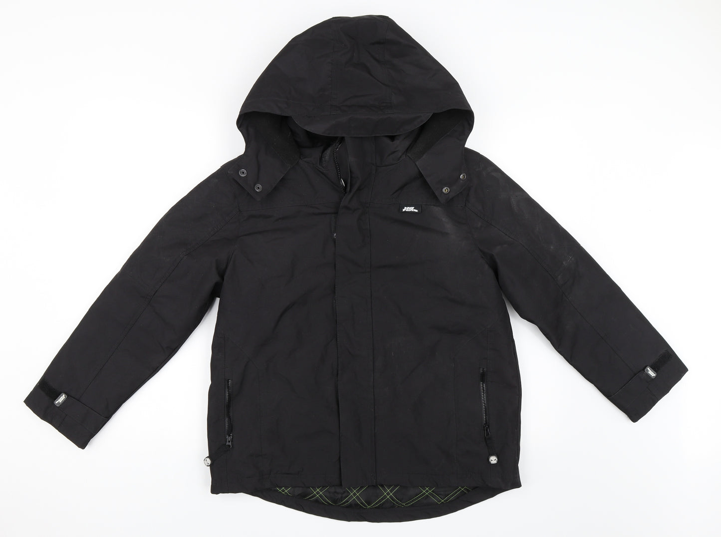 No Fear Boys Black   Basic Coat Coat Size 13 Years