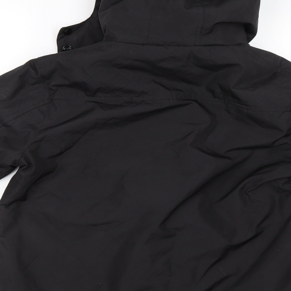 No Fear Boys Black   Basic Coat Coat Size 13 Years