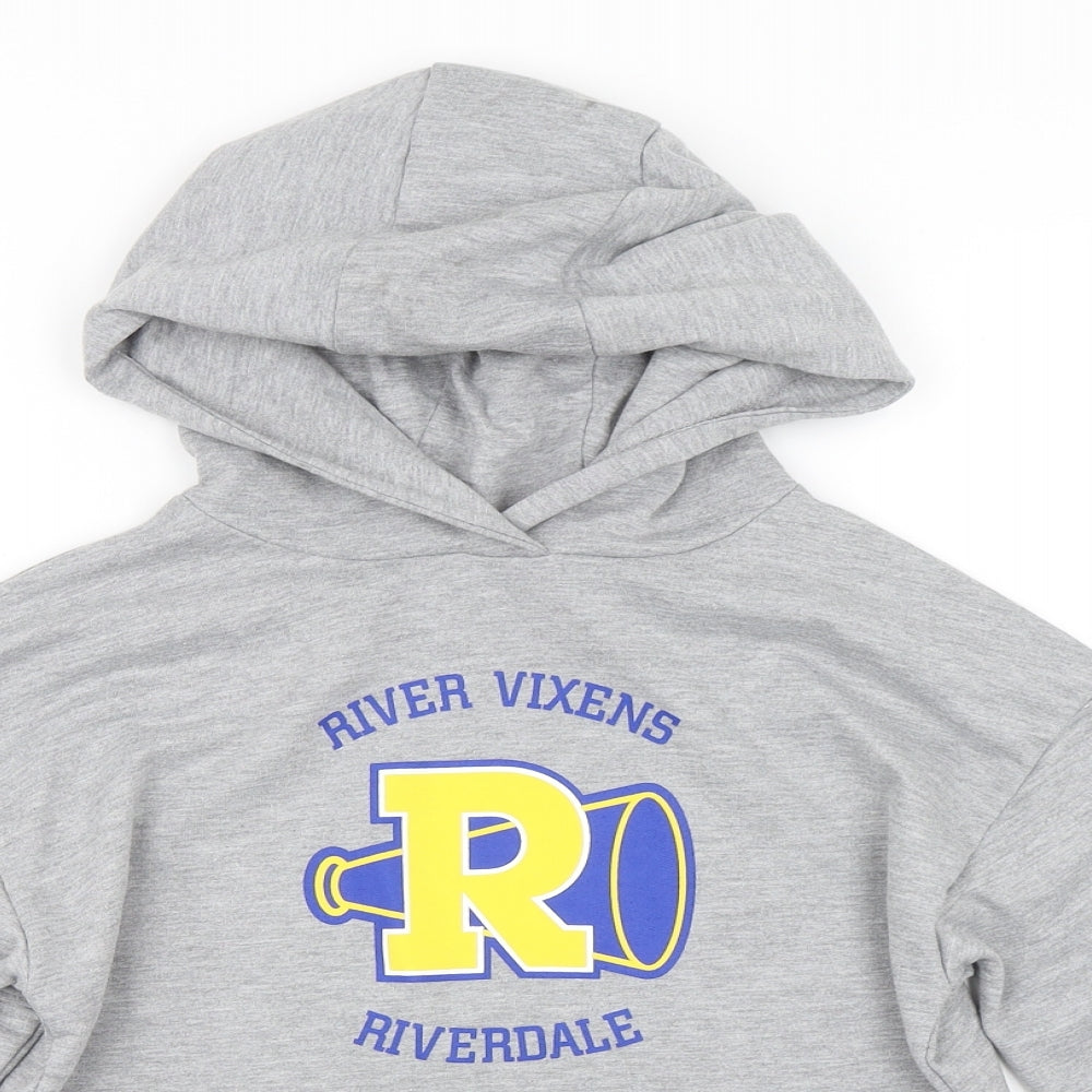 Riverdale Womens Grey   Pullover Hoodie Size S